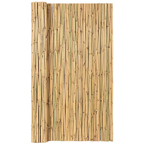 Mininfa Natural Rolled Bamboo Fence