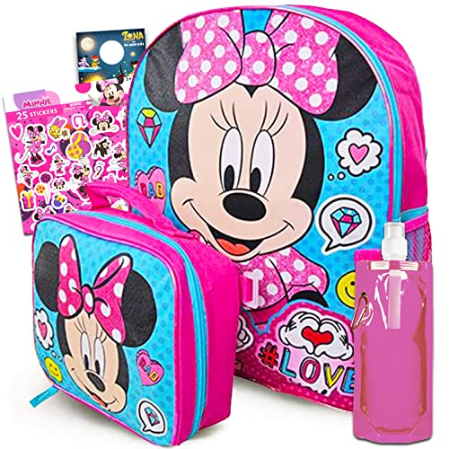 Minnie Mouse Backpack School Supplies Bundle