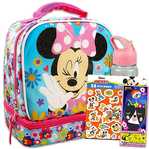 Minnie Mouse Lunch Bag Set - School Supplies Bundle