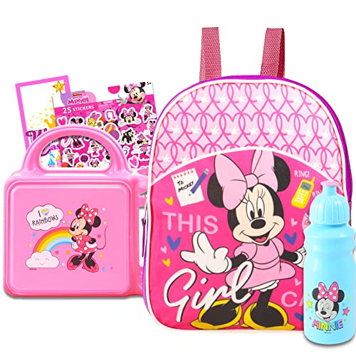 Minnie Mouse Mini Backpack with Lunch Box Set