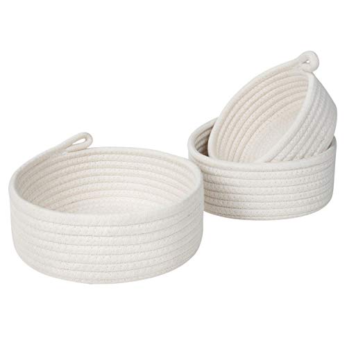 MINTWOOD Design Set of 3 Cotton Rope Nesting Bowls