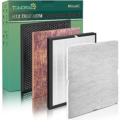 MinusA2 Replacement Filter Kit Compatible with Rabbit Air Purifier MinusA2 Models SPA-700A, SPA-780A, SPA-780N (with Customized Filter for Households with Pets)