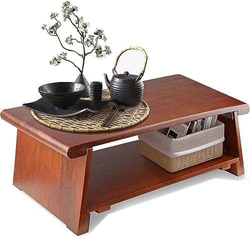 Mipsy Handmade Japanese Floor Table: Chabudai Altar and Meditation Table