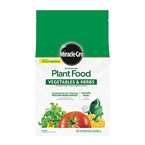 Miracle-Gro Plant Food for Vegetables and Herbs