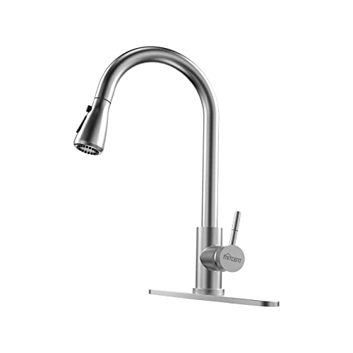 Mitcent Kitchen Faucet with Pull Down Sprayer