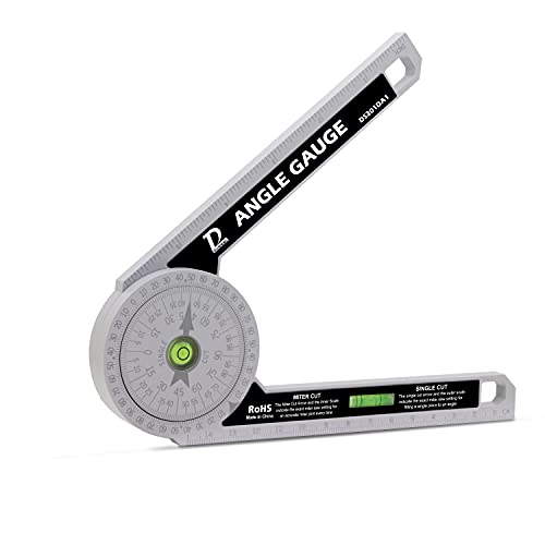D DUSSAL Miter Saw Protractor: Easy Angle Finder for Precision Cuts