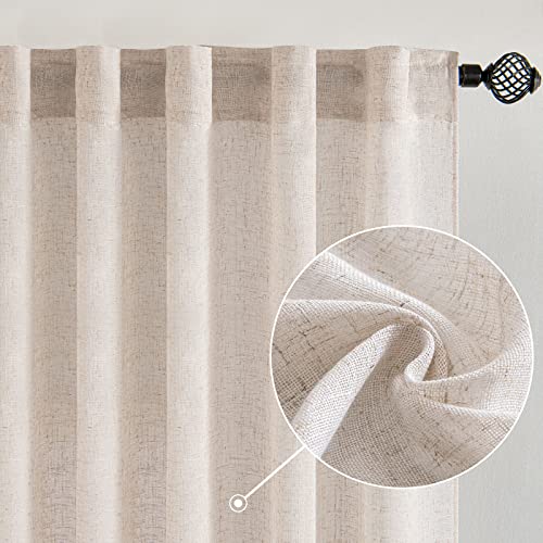MIULEE Linen Curtains