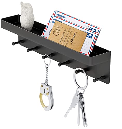 MKO Key Holder with Tray - Wall Mounted Organizer