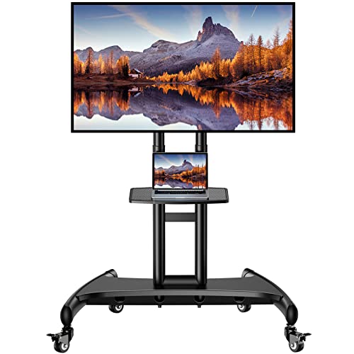 Mobile TV Cart for 32-80 Inch Flat/Curved TVs