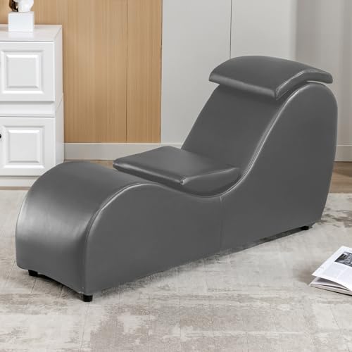 Modern Curved Chaise Lounge Chair