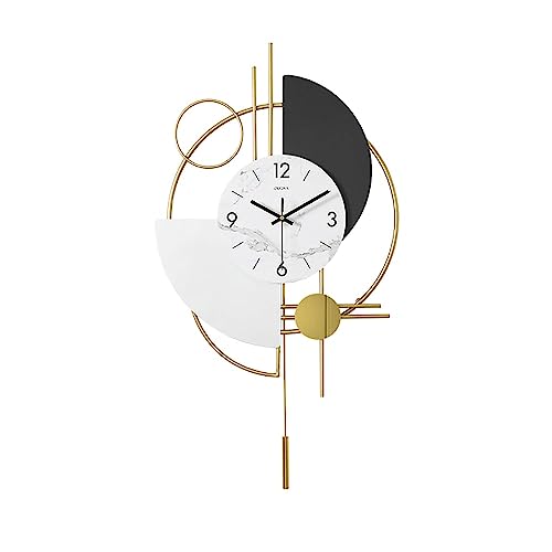 Modern Decorative Wall Clock with Pendulum