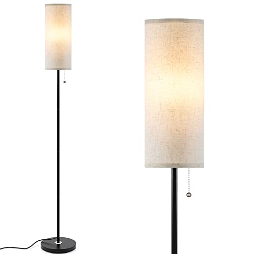 Modern LED Floor Lamp with Adjustable Color Temperature
