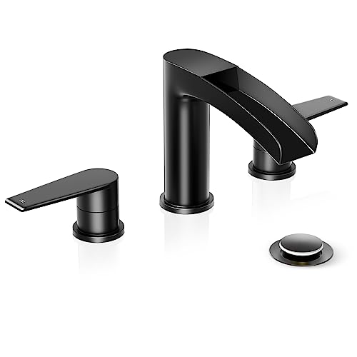 Modern Matte Black Bathroom Faucet
