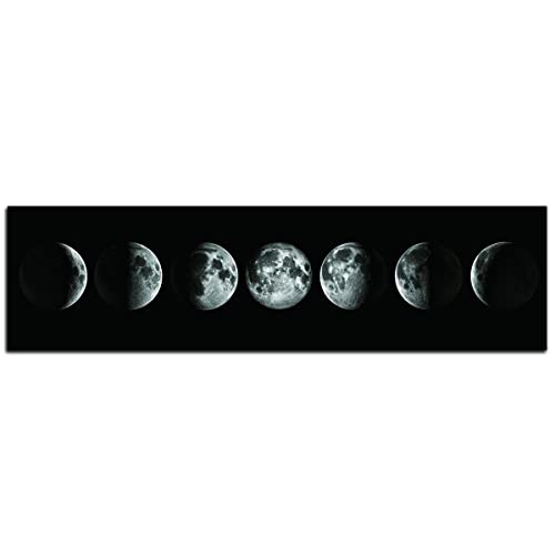 Modern Moon Phases Canvas Print