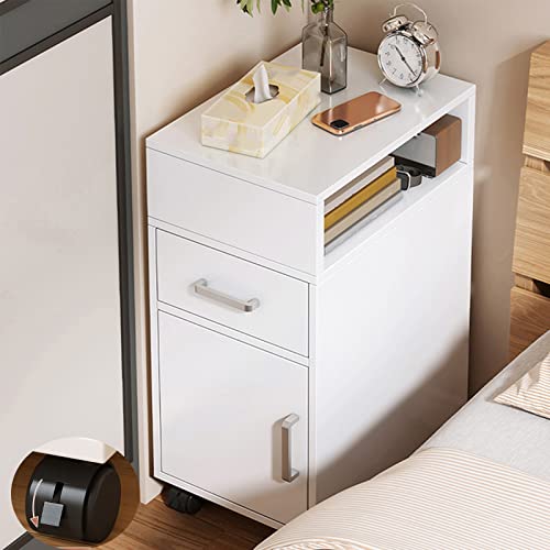 Modern Nightstand with Storage Table