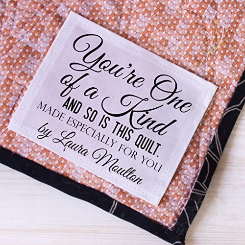 Modern, Personalized Quilt Labels