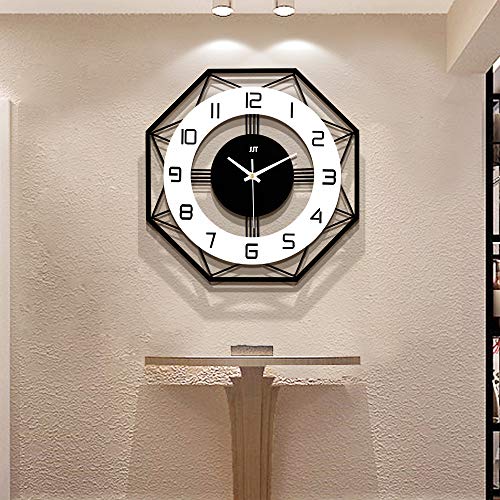 Modern Silent Wall Clock for Home Decor