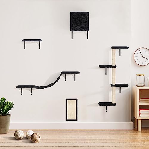 10 Amazing Cat Walkway For 2024 Storables   Modern Wall Mounted Cat Furniture Set 41Vrz 5rzL 