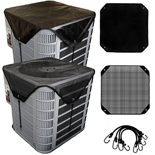 Universal Mesh and Waterproof Covers for 36x36" Outdoor AC Units