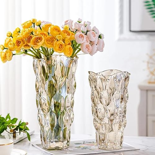 Modern Wavy Glass Vase