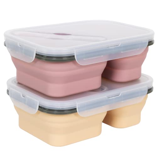 ModernHome Maven Silicone Collapsible Lunch Box