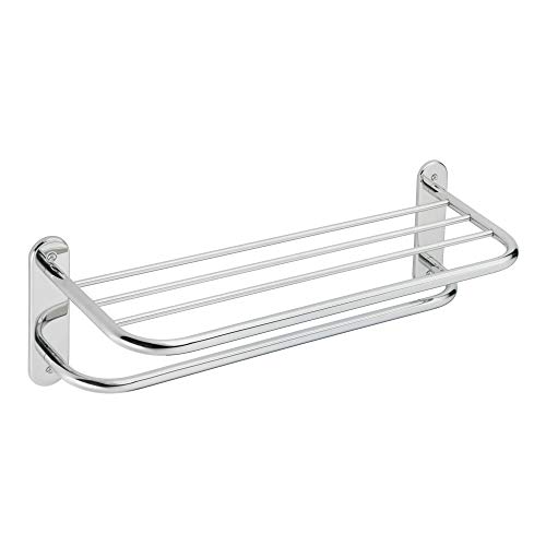 Moen 5208-241PS 24-Inch Hotel Shelf with Single-Towel Bar, Stainless