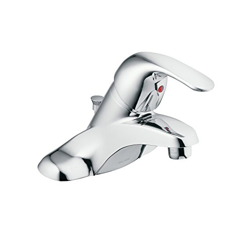 Moen 84503 Adler Centerset Single-Handle Bathroom Faucet, 4", Chrome