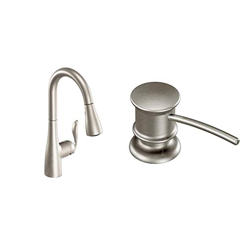 Moen Arbor Pulldown Kitchen Faucet and Soap Dispenser: Upgrade Your Kitchen