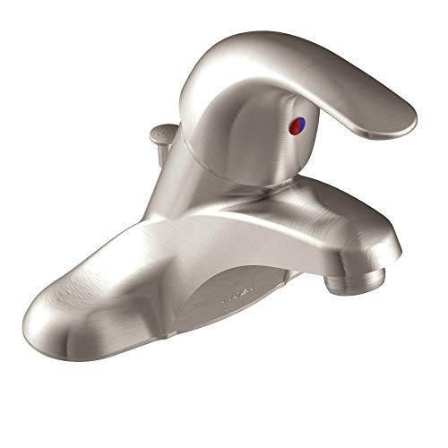 Moen CAL84502SRN Single Handle Centerset Bathroom Faucet