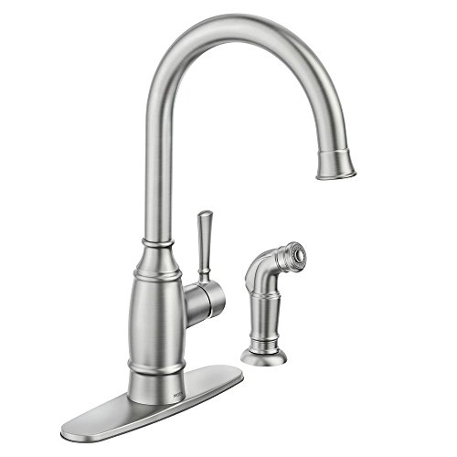 MOEN Noell Kitchen Faucet with Side Sprayer