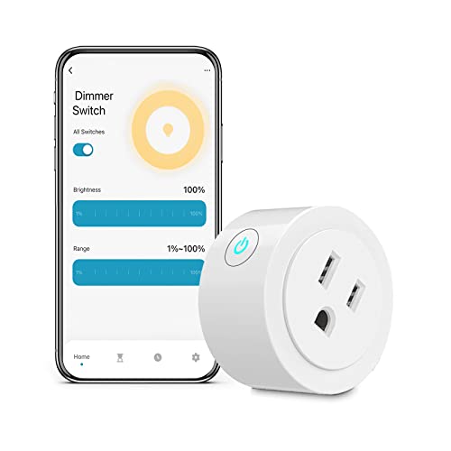 MOES Smart Dimmer Plug: WiFi Control for Dimmable Bulbs