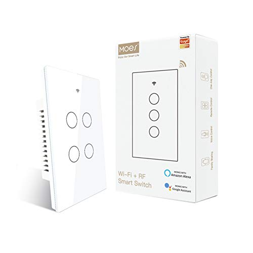MOES WiFi Wall Touch Smart Switch