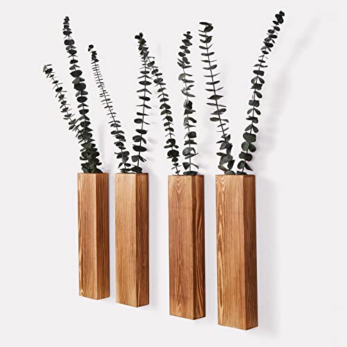 Mokof 4 Pack Wall Planters for Indoor Plants