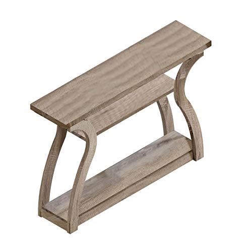 Monarch Specialties Hall Console Dark Taupe Table