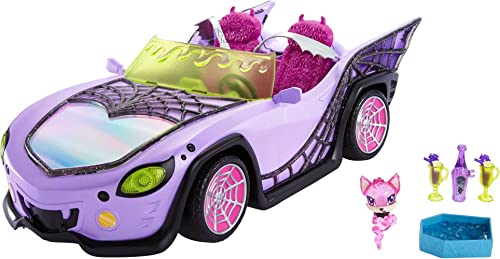 Monster High Ghoul Mobile with Pet and Cooler Accessories