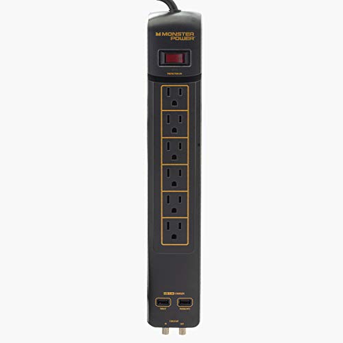 Monster Power Surge Protector 6-Outlet Power Strip