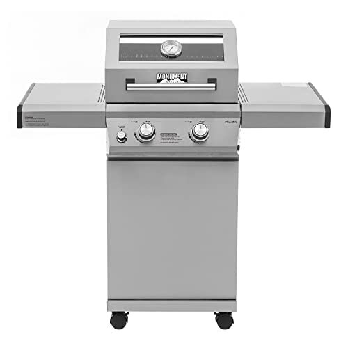 Monument Grills 14633 2-Burner Stainless Steel Gas Grill