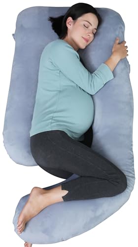 MOON PARK Pregnancy Pillows - U Shaped Full Body Maternity Pillow