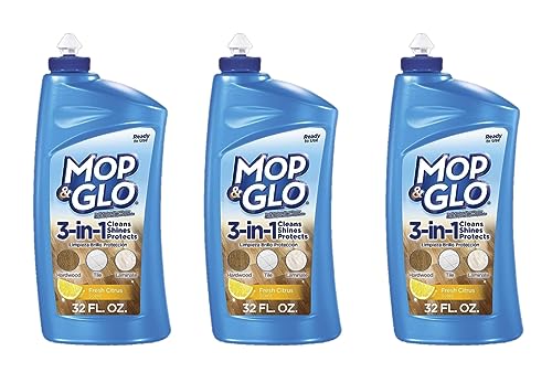 Mop & Glo 32Oz Triple Action Floor Shine 3-Pack