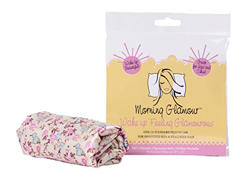 Morning Glamour Floral Pillowcase