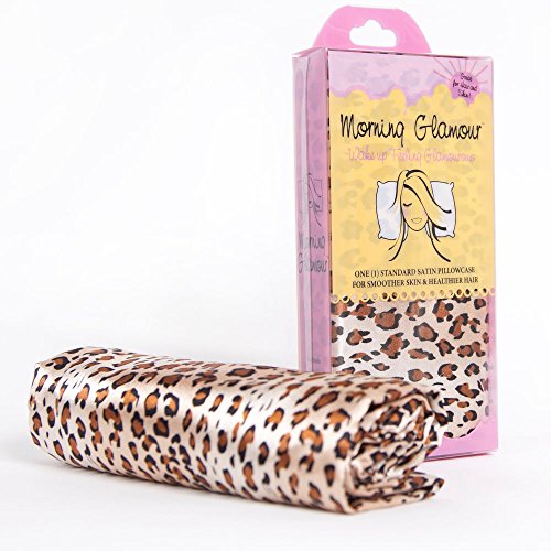 Morning Glamour Leopard Satin Pillow Case