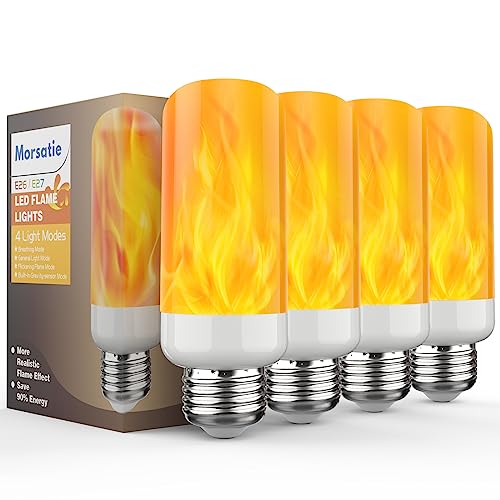 Morsatie LED Flame Light Bulbs