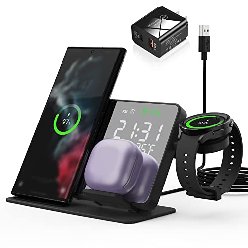 MOSHOU Wireless Charging Station for Samsung Devices