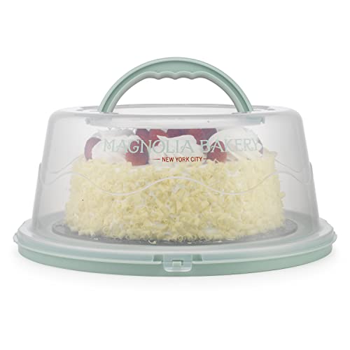 10-Inch BPA-Free Round Cake Carrier with Secure Side Closures