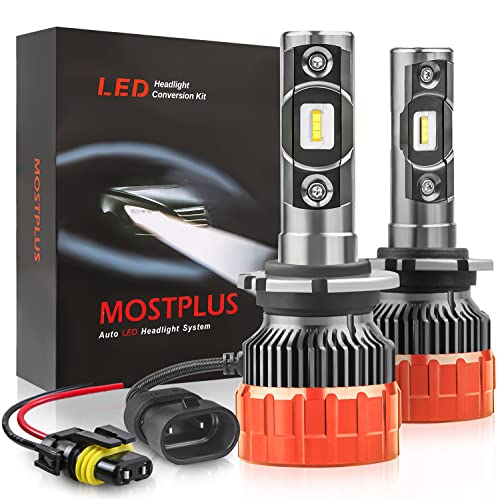 MOSTPLUS LED Headlight Bulbs Conversion Kit Xenon White