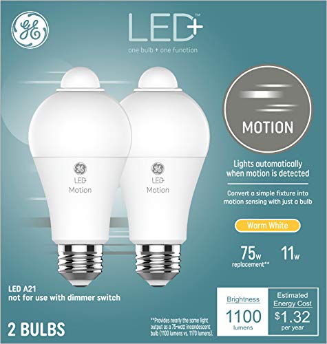 Motion Sensor LED Light Bulbs