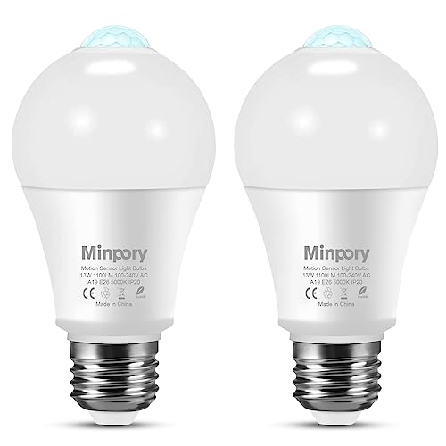 Motion Sensor Light Bulbs, Auto Activated Security LED Bulb