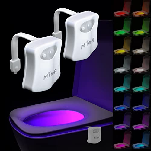 Motion Sensor Toilet Light with 16 Colors Changing - Fun & Convenient Bathroom Accessory