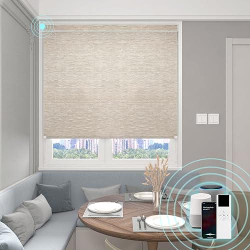 Motorized Roller Blinds with Customizable Size