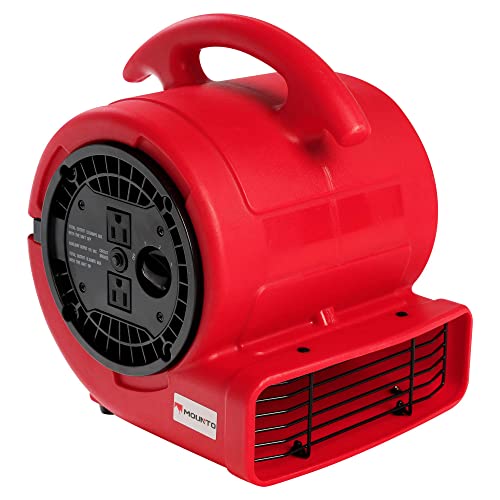 MOUNTO Mini Commercial Air Mover Floor Dryer Fan